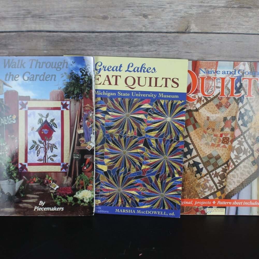 A Walk Through the Garden, Naive & Country Quilts, Great Lakes Great Quilts Book